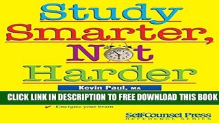 New Book Study Smarter, Not Harder (Reference Series)