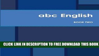 New Book abc English: Book Two