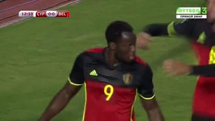 0-1 Romelu Lukaku Goal HD - Cyprus 0-1 Belgium 06.09.2016 HD