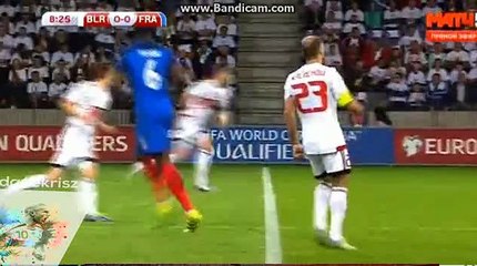 Paul Pogba Incredible Elastico Skills - Belarus vs France - World Cup Qualification - 06-09-2016