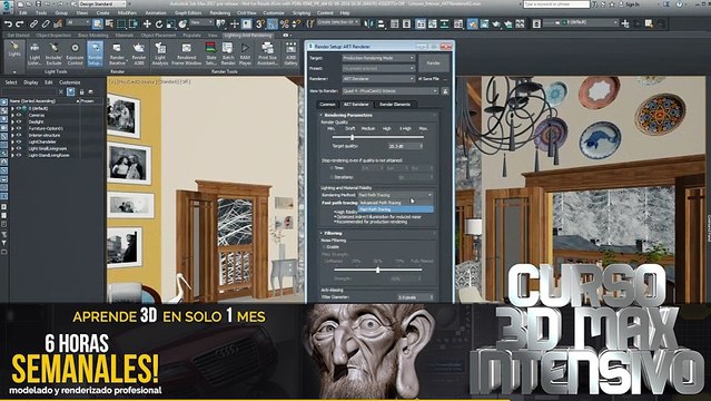 Curso Modelado y Renderizado en 3ds Max EN CUENCA, ECUADOR