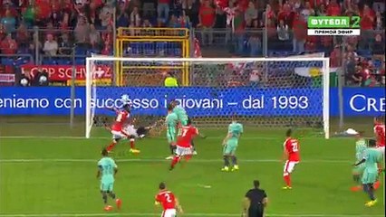 1-0 Breel Embolo Amazing Goal HD - Switzerland vs Portugal - World Cup Qualification - 06/09/2016