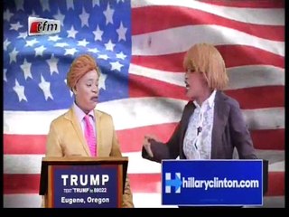 VIDEO : DONALD TRUMP ET HILARY CLINTON " KOUTHIA "