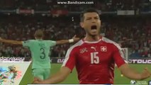 Admir Mehmedi Great Goal HD - Switzerland 2-0 Portugal - World Cup Qualification - 06-09-2016 HD