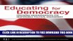Collection Book Educating for Democracy: Preparing Undergraduates for Responsible Political