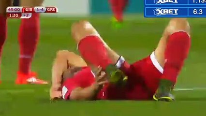 Vasilis Torosidis Goal HD - Gibraltar 1-4 Greece World Cup European Qualifiers 06.09.2016 HD