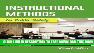 New Book Instructional Methods For Public Safety