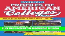 New Book Profiles of American Colleges 2017 (Barron s Profiles of American Colleges)