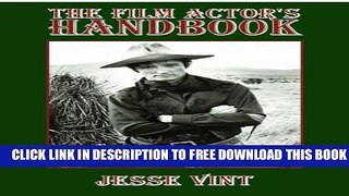 New Book The Film Actor s Handbook
