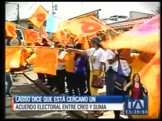 Guillermo Lasso sube el tono de su discurso político