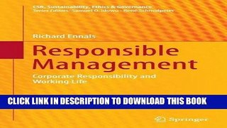 [PDF] Responsible Management: Corporate Responsibility and Working Life Popular Online