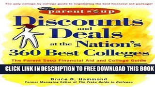 Collection Book Discounts and Deals at the Nation s 360 Best Colleges : The Parent Soup Financial