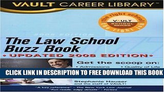 New Book The Law School Buzz Book