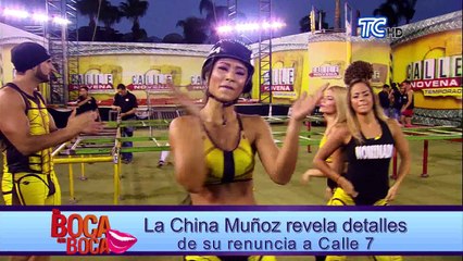 Dina “La China” Muñoz renunció a Calle 7, les contaremos los motivos