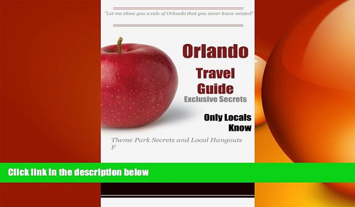 FREE DOWNLOAD  Orlando Travel Guide READ ONLINE