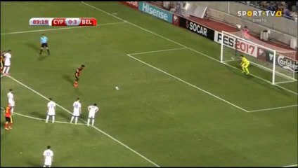 Cyprus - Belgium Penalty missed 06.09.2016