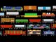 Freight Train Cars - Trains - Railway Vehicles - The Kids' Picture Show (Fun & Educational)