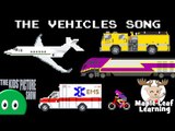 The Vehicles Song w/ Maple Leaf Learning - Emergency, Construction, Railway - The Kids' Picture Show