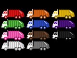 Garbage Truck Colors - Street Vehicles - The Kids' Picture Show (Fun & Educational Learning Video)