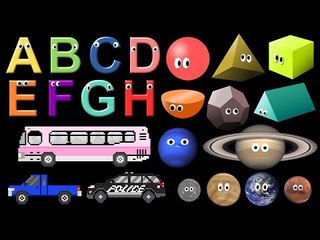 What Is It? Collection - 28 Min of ABC's, Shapes, Colors, Planets, Vehicles - The Kids' Picture Show
