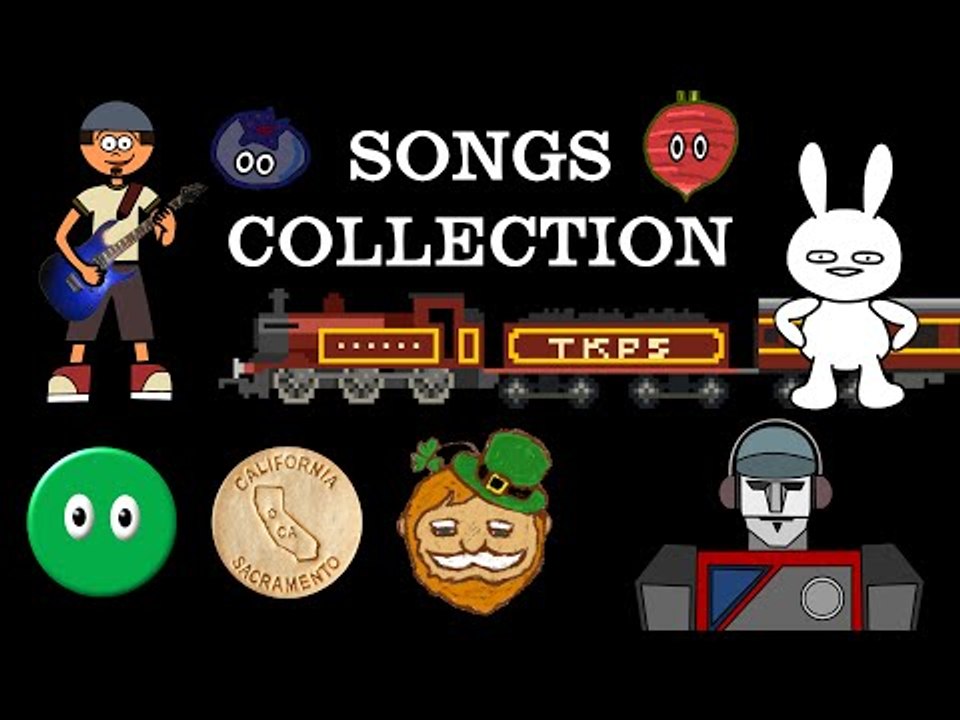 Songs Collection - Shapes, Vehicles, ABC's, Fruit, Vegetables, Body Parts - The Kids' Picture Show