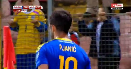 Emir Spahic Goal HD - Bosnia & Herzegovina 5-0 Estonia - 06.09.2016
