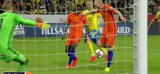 Sweden 1-1 Netherlands - All Goals & Full Highlights - 06-09-2016