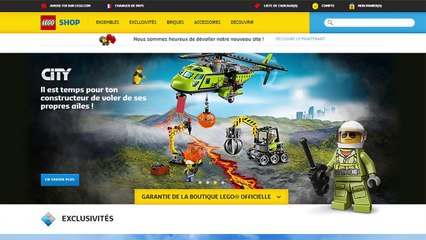 Découvrez la nouvelle boutique officielle LEGO !