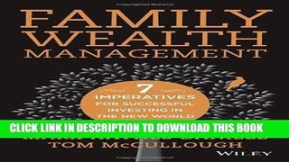 [Read] Family Wealth Management: Seven Imperatives for Successful Investing in the New World Order