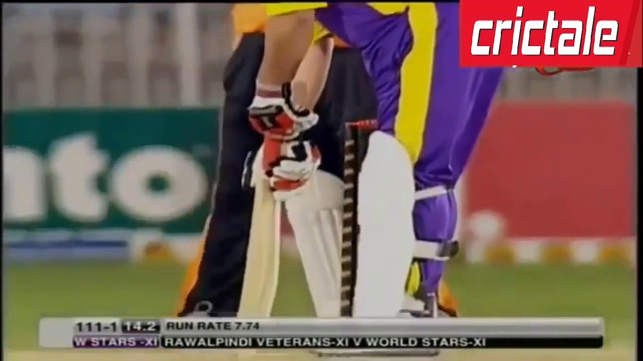 Inzamam ul Haq Batting after 9 years  in World XI vs Veterans XI 2016