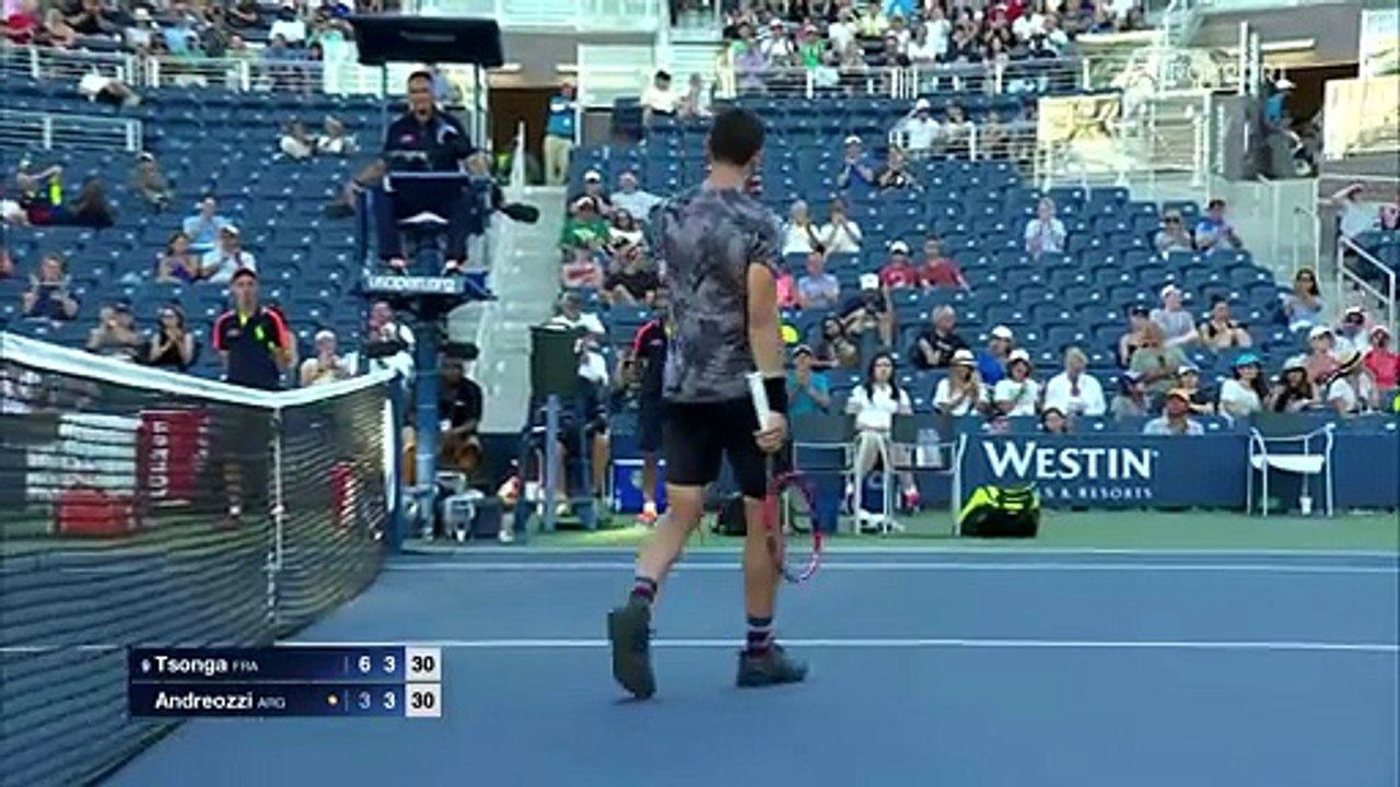 Djokovic - Tsonga Highlights özetleri: 29/08/2016 - 05/09/2016