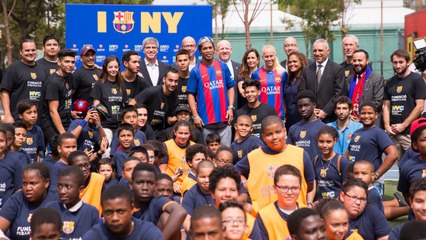 FCB Foundation and the New York education department take FutbolNet to the city