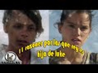 11 Razones por la que Rey es Hija de Luke SkyWalker Star Wars