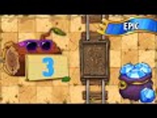 Plants vs. Zombies 2 - Epic Quest: Gem Jam! - Stage 3 [4K 60FPS]