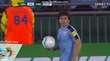 Uruguay 1st Big Chance - Uruguay vs Paraguay - World Cup Qualification - 06-09-2016
