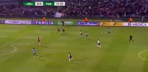 Edinson Cavani Goal HD Uruguay 1 - 0 Paraguay 2016