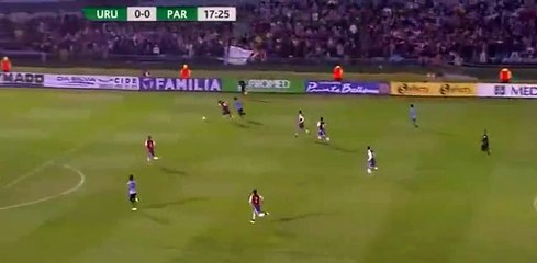Edinson Cavani Fantastic Goal HD Uruguay 1 - 0 Paraguay 2016