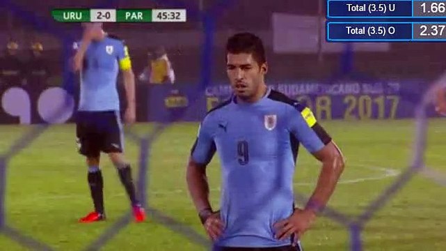 3-0 Luis Suárez Penalty Goal HD - Uruguay 3-0 Paraguay 06.09.2016