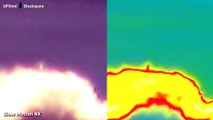 2 Lights UFOs Out Of The Cloud, July 28, 2016 - 09 08pm (Video)