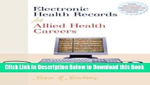 [Reads] Electronic Health Records for Allied Health Careers w/Student CD-ROM Free Books