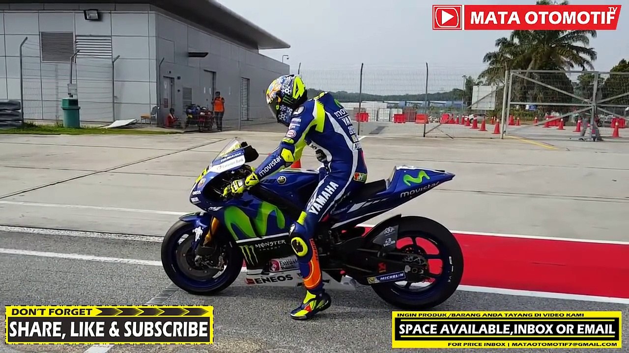 SUARA ASLI DARI DEKAT MOTOR VALENTINO ROSSI SANGAT MEWAH