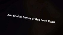 Ann Coulter Bombs at Rob Lowe Roast