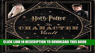 New Book Harry Potter: The Character Vault