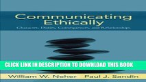 Collection Book Communicating Ethically: Character, Duties, Consequences, and Relationships