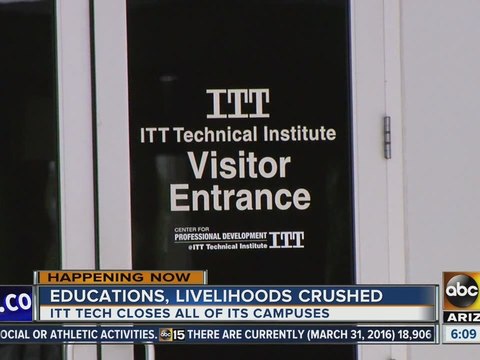 Help is available for ITT Tech students after school announces closing