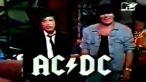 AC/DC - Brian Johnson And Angus Young In TV 1990 HD