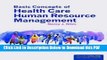 [Read] Basic Concepts Of Health Care Human Resource Management Popular Online