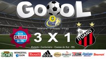 Gols - Campeonato Brasileiro Série D - 4ª Rodada - Ituano X Caxias