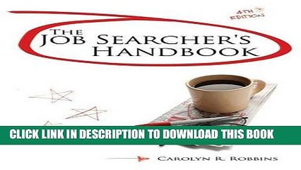 [Read PDF] The Job Searcher s Handbook (4th Edition) Ebook Online