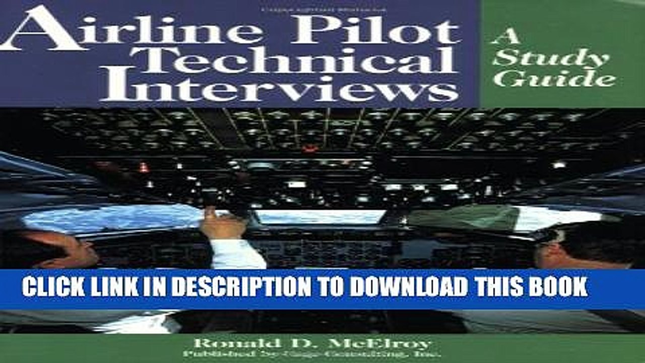 [Read PDF] Airline Pilot Technical Interviews: A Study Guide (Professional Aviation series) Ebook